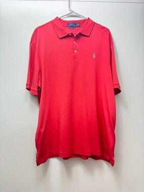 Ralph Lauren Men’s Bright Pink Polo Shirt
